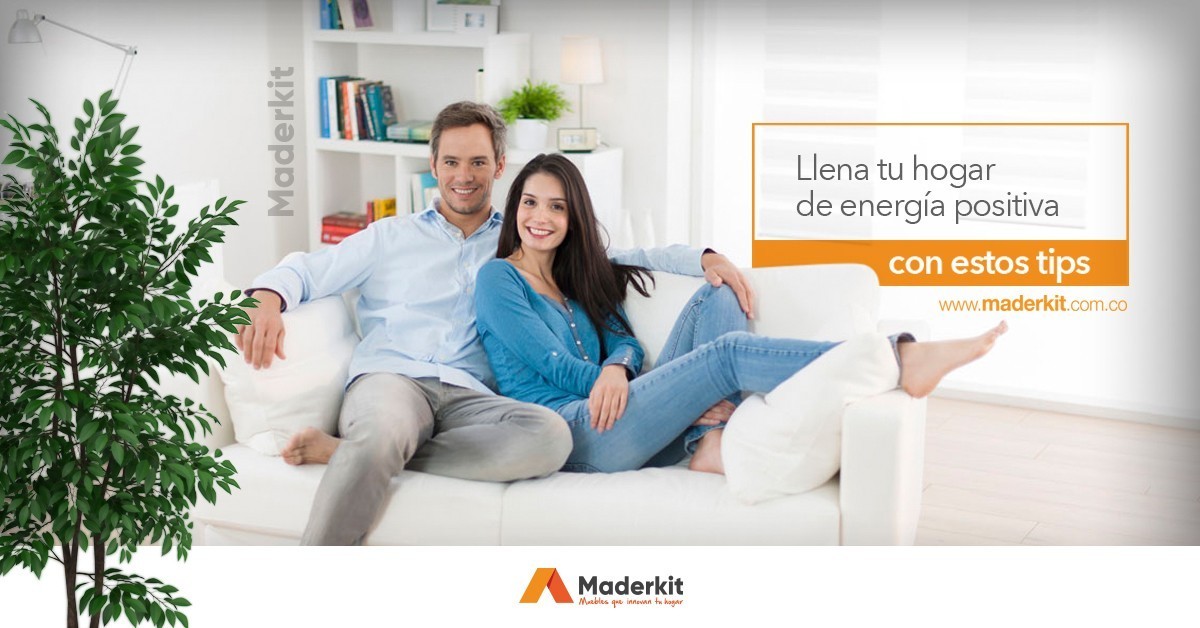 Tips para llenar tu hogar de energía positiva